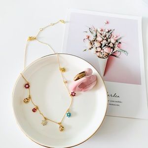Kate Spade nature walk ladybug charm necklace